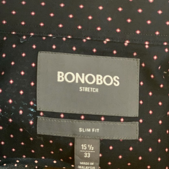 BONOBOS Young Men’s Stretch Slim Fit Button Down - Picture 5 of 5
